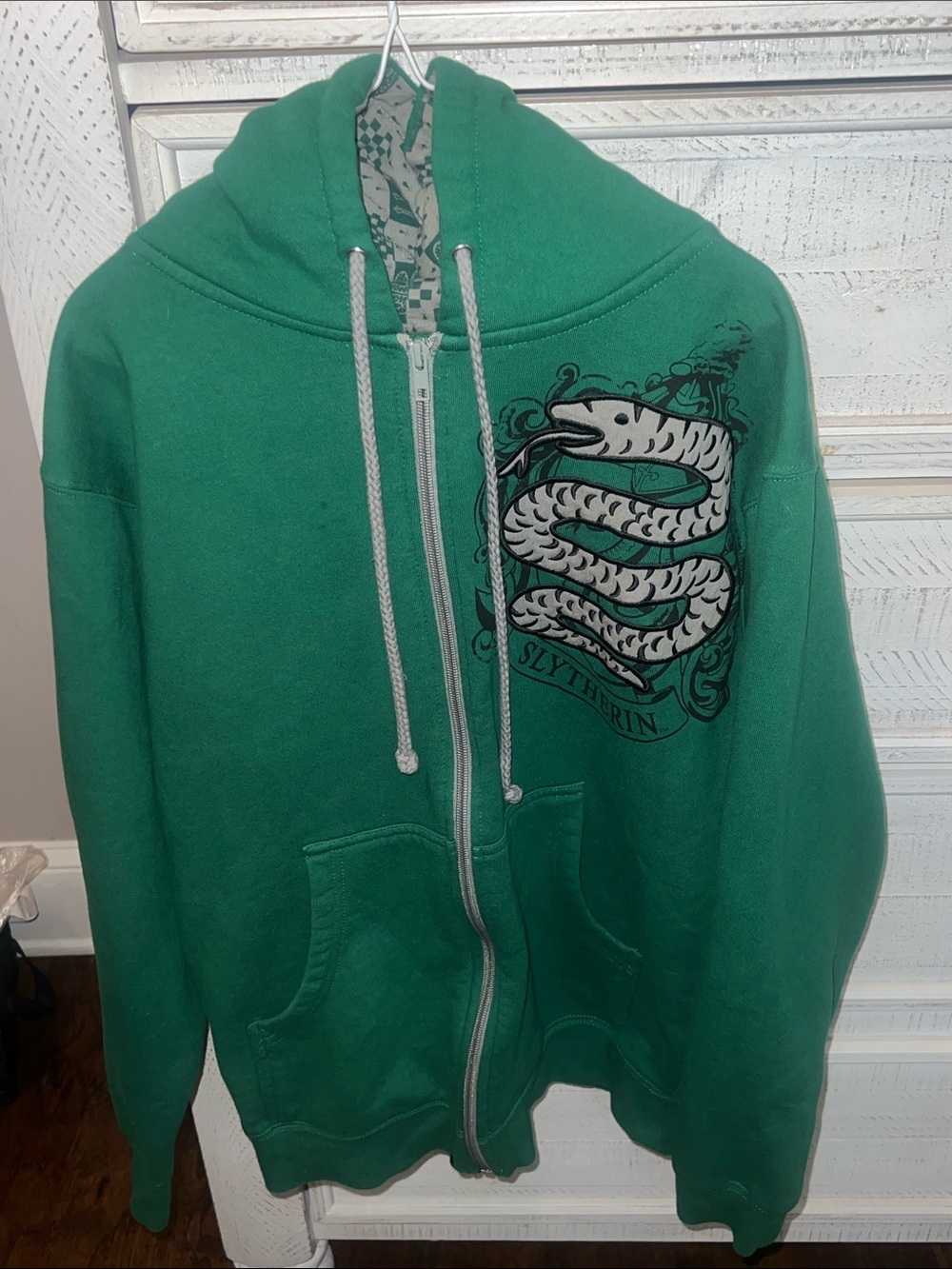 Harry Potter ‘Slytherin’ green snake hoodie